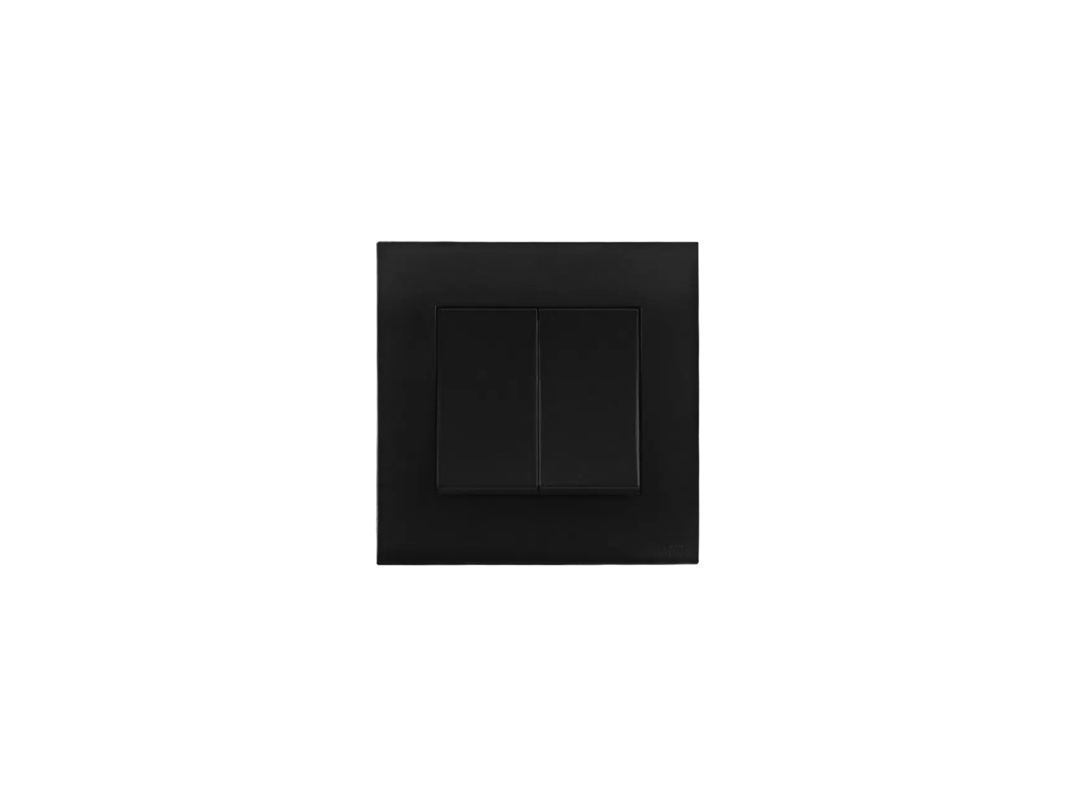 AKOYA 16A 2G 2WAY SWITCH BLACK M